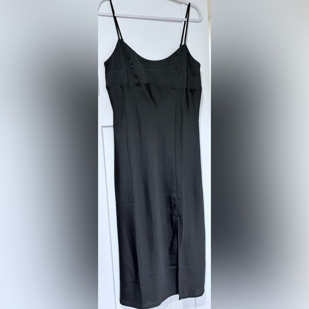 Satin Midi Dress